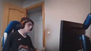 man breaks his pc meme