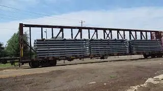 WC / CN Center Beam Flat car, Trinity, Greenbrier, National Steel Car covered hoppers with music