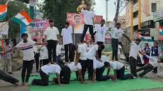 Republic Day || Pyramid formation || Oxford group of schools- Renigunta 