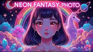 Невероятное преображение! Как превратить любую фотографию в неоновый фантастический стиль с помощ...
