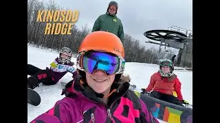 Snowboarding at Kinosoo Ridge Resort