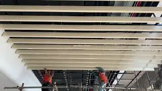 Pmc Metro Station Baffle Panel Fixing | Baffle Ceiling | Pune Metro PUNE MUNICIPAL CORPORATION .