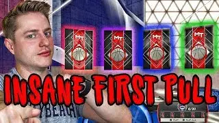 AWESOME PULLS ALREADY?! 1st NBA 2k18 Pack Opening!