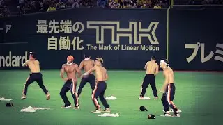 【ムキムキボディ】2022/08/19　巨人vs阪神　FULLCAST RAISERZ　試合前パフォーマンス