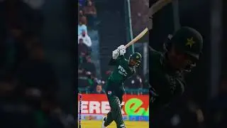Saim Ayub No Look Six 🔥🥵 #cricket #shorts  #motivation