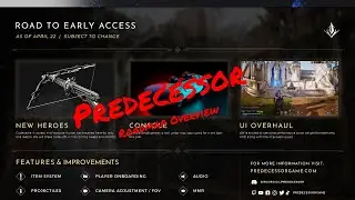 Predecessor Update/Roadmap Overview (4th Oct, 2022)