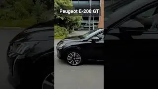The Peugeot E-208 GT EV - loving that sound!