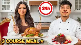 I BECAME MY GIRLFRIENDS PERSONAL CHEF FOR 24HRS!!! (GONE WRONG)