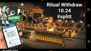 RITUAL WITHDRAW BITCOIN 10.24 #SPLITT WEB
