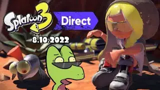 Come on and SPLAT-TA-TA-TA~ 🔴 Reacting to the Splatoon Direct! (8/10/2022)