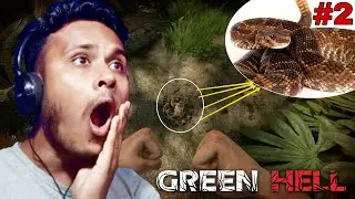 I FOUND A RATTLESNAKE | GREEN HELL GAMEPLAY #2 #greenhell