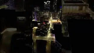 Nighttime Timelapse #city #downtown #downtownhouston #video #timelapse #night #dji #drone #photo
