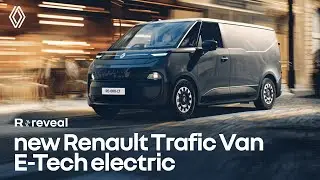 new Renault Trafic Van E-Tech electric - the newest generation of light commercial vehicles.