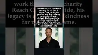 The Heart of a Hero: Paul Walker's Legacy Beyond the Screen
