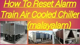 trane chiller alarm reset