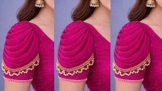 Trending Sleeves Design Cutting and Stitching | Blouse Sleeves Design | बाजू डिजाइन Sleeve Design