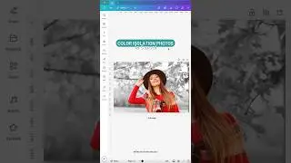 🌈Make your Canva photos pop with a Color Isolation technique!