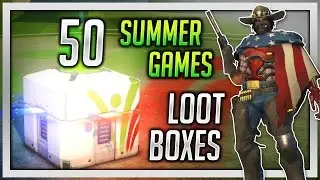 NEW Summer Games Skins And More! (Overwatch) - 50 Loot Box Opening #03