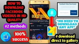 How to download Facebook video in HD quality