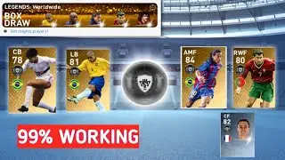 Black ball trick legends world wide box draw | PES 2019 |