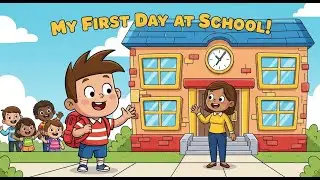 Timmy&rsquo;s First Day at School 🎒 | Kids Story | Back to School Story
