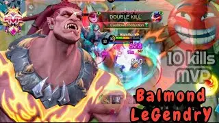 Moba legend 5v5 full gameplay video || Balmond Unstoppable legendry Victory ||