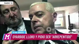 Oyarbide llorando cuenta c&oacute;mo sobrese&iacute;a las causas de los Kirchner