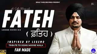 FATEH : Sidhu Moose Wala New Song 2025 New Release Punjabi Songs 2025 Latest this week New Sidhu Ai