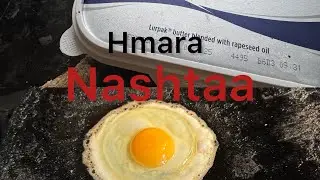 Sbh ka nashta/desi logo ny waste ni krna/toast kr k bread khy gy