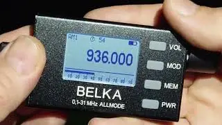 Belka 0.1&mdash;31 MHz длинные и средние волны на улице ночью