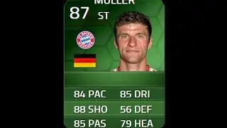 FIFA 14 iMOTM MULLER 87 Player Review & In Game Stats Ultimate Team