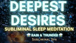 Attract Your Deepest Desires While You Sleep ✨Subliminal Manifestation Meditation
