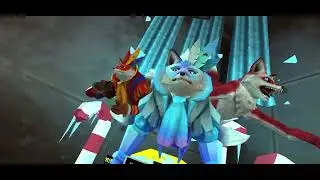 New animal company update (winter fox & building)