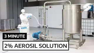 Aerosil Mixing Perfected: Rapid 3-Minute Process with Agglomerate-Free Results
