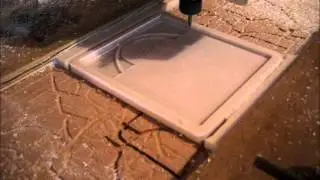 DIY CNC Cutting Corian Lithophane
