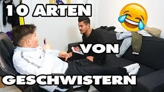 10 Arten von Geschwistern Teil 2!! -mit Thebeautyandthebeast
