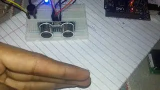 ultrasonic sensor  arduino #arduino #arduinoproject