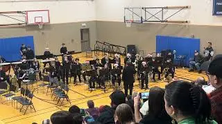 Orting Middle School Jazz Band, Winter 2025: Chameleon