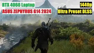 The Witcher 3 Next Gen - ASUS ROG Zephyrus G14 2024 - 1440p - RTX 4060 Laptop