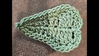 Crochet Leaf Applique Tutorial  Small, Quick & Functional Embellishment