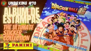 ALBUM DE ESTAMPAS DRAGON BALL SUPER The ULTIMATE sticker collection PANINI M&eacute;xico UNBOXING #70