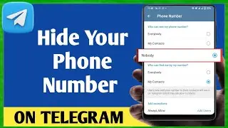 How to Hide Your Phone Number on Telegram (iPhone & Android) - Step By Step