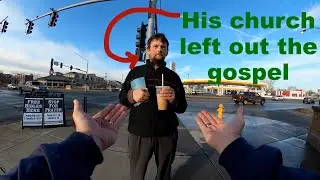 Crosswalking: His Church Left Out the Gospel