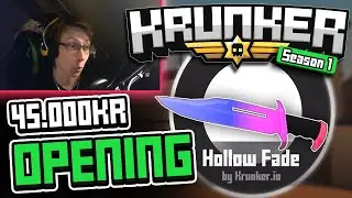 REACTING TO MY FIRST KRUNKER OPENING - 45.000KR SEASON 1
