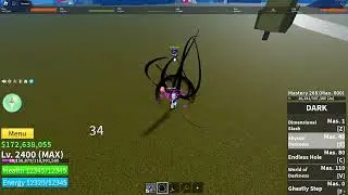 Roblox Blox fruits Combo GOD HUMAN + DARK + DARK BLADE