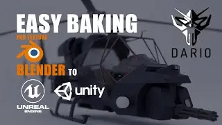 Blender to Unreal and Unity - Export and Bake Anything