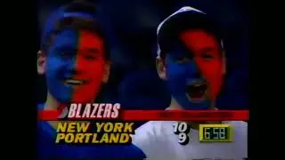 New York Knicks at Portland Trail Blazers , January 30, 1994