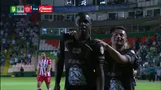 Gol de J. Campbell | Le&oacute;n 1 - 0 Necaxa | Liga BBVA MX - Guard1anes 2021 - Jornada 11