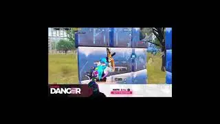 Hydra Danger 1 vs 4 Clutch Montage || #pubgmobileshorts