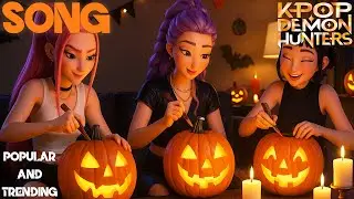 ''Pumpkin Pickin'' Lyric Video | Huntrix Halloween | KPop Demon Hunters Song